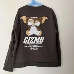 GREMLINS ギズモ トレーナー バック刺繍 ダークグレー 160cm