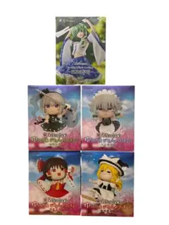東方Project ゆっくり風デフォルメ　フィギュア 5個セット
