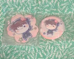 桜もちぴこ　土井　アクスタ　缶バッジ