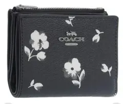 【新品未使用】コーチ 財布 レディース 二つ折り財布 アウトレット 花柄