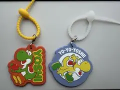 ヨッシー ラバーマスコット 2点セット