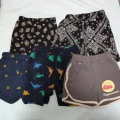 保育園着　短パン　5枚セット　80　男の子
