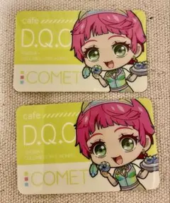 グノーシア　コメット　コラボカフェ　硬質カード2点