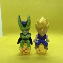 ドラゴンボール キャラプッチ 【孫悟飯、セル　2体セット】開封品