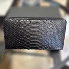 未使用級✨JRA エレファント 象革 セカンドバッグ 長財布 ダブルジップ
