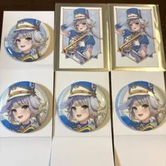 栞葉るり みたらし団子2ndAnniversary 缶バッジ チェキ風カード