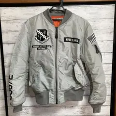 AVIREX AIR PATROL フライトジャケット XL ネイビー - メルカリ