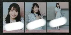 佐々木舞香 絶対アイドル辞めないで MV衣装② 生写真 直筆 コンプ