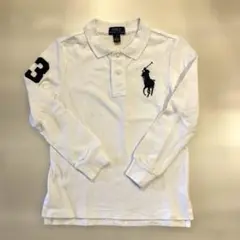 Polo Ralph Lauren ホワイトポロシャツ 5 120