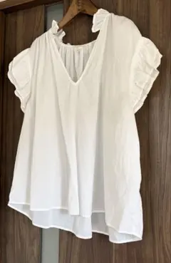 Ｈ&Mフリルブラウス ノースリーブ ブラウス シャツ