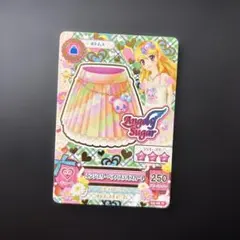 アイカツ 星宮いちご ミニカード エンジェリーベアフリルトップス 