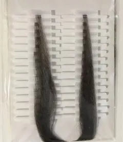 国産 増毛エクステ／ブラウン／4本毛ふかしタイプ／WW−4