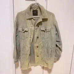 ZARA ザラ デニム コーデュロイ ジャケット オーバーサイズ ビンテージ M