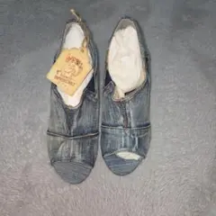 DIESEL 新品 미사용 品 タグ付き デニムサンダル ハイヒール