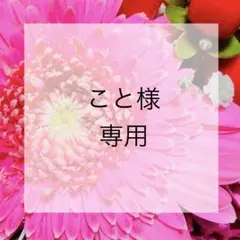 こと様　専用です