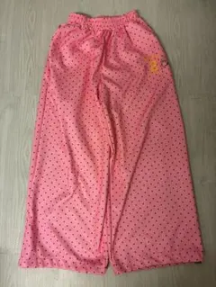 花柄 ワイドパンツ ディスコパンツ ブラウン ピンク インド - メルカリ