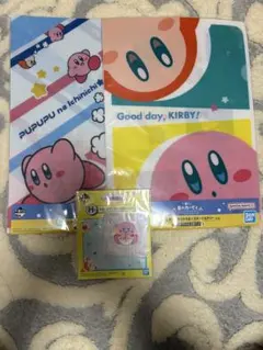 星のカービィー　クリアファイル２枚入り×2 シール付き