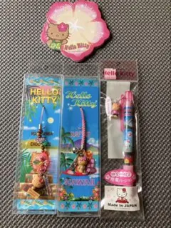 しまむら限定】ハローキティ HELLO KITTY 車用アクセサリー4種セット