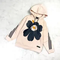 美品 アディダス×マリメッコ ウニッコ 裏起毛パーカー サイズM*MD158