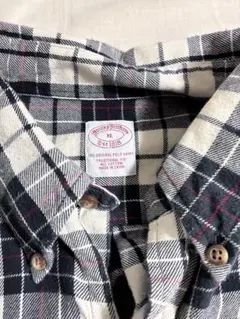 ブルックスブラザーズ古着！XL チェック柄ネルシャツ