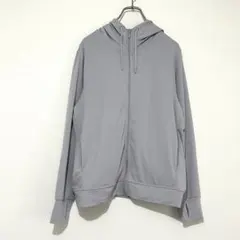 n1288【ユニクロ】エアリズムUVカットメッシュパーカー ラベンダー 撥水