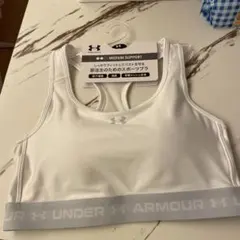 UNDER ARMOUR コンプレッション スポーツブラ XL ホワイト