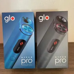gloHYPER pro （グローハイパープロ）ブルー&ブラック ２個セット