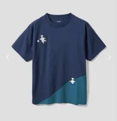ラムチョップニンジャ シーサイド切替ビッグシルエットTシャツ