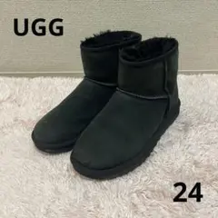 UGG ムートンブーツ ブラック 24cmのサムネイル