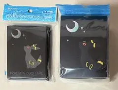 ポケモンカードゲーム 月明かりとブラッキー デッキシールド /デッキケースセット