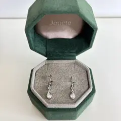 値下げしました！ 【美品】Jouete ピアス ジルコニア シルバー