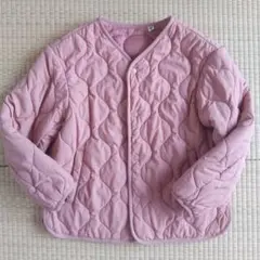 130cm ユニクロ キルティングジャケット