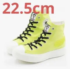 コンバース　パワーパフガールズ　スニーカー　新品　22.5 バターカップ
