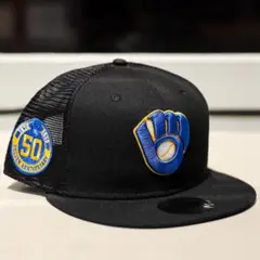 MLB ミルウォーキー ブルワーズ 50TH記念 ニューエラ キャップ403のサムネイル