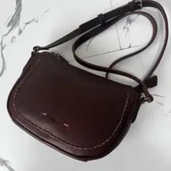 Dakota✨ノクト ショルダーバッグ シボ革 コンパクトステッチ 