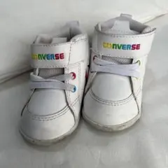 CONVERSE ホワイト ハイカットスニーカー　14.5cm