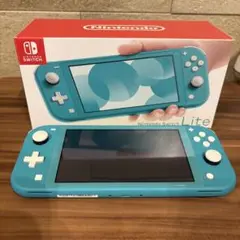 【美品】Nintendo Switch Lite ターコイズ 本体