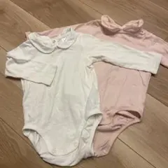 H&M ボディスーツ 2枚セット 68cm