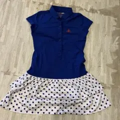 le coq sportif ドット柄ワンピース　Lサイズ