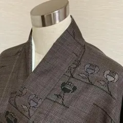 KA2329 大島紬 身丈161cm 着物 正絹