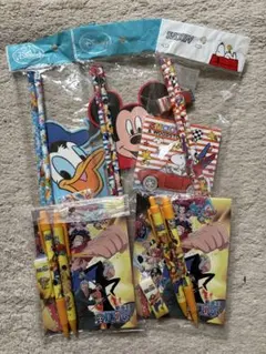 ディズニー スヌーピー ワンピース 文具20点 新品 入園入学