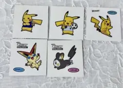 ポケモンパンシール ピカチュウ ビクティニ エモンガ サムライブルー