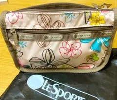 新品☆レスポートサック ポーチ 花柄 プレゼントにも♡