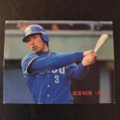 カルビー野球カード 86年 No.81 清原和博 (西武)