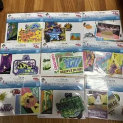 ジョジョの奇妙な冒険 一番くじ L賞 ステッカー 9種セット