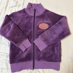 é.a.B フリースジャケット 紫色 120サイズ
