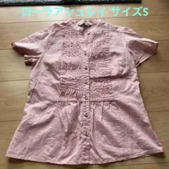 タイムセール‼️ローラアシュレイ シャツ　ピンク　7号のサムネイル