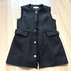 ROPE PICNIC ツイードベスト美品