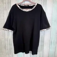 BURBERRY BLACK LABEL 半袖Tシャツ L 黒