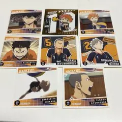 ハイキュー 列伝 シール ステッカー 烏野高校 セット